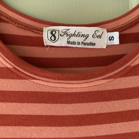 Fighting Eel Tops Fighting Eel Striped Shirt Poshmark